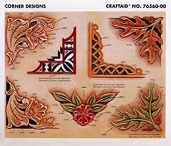 NAROŻNIKI CRAFTAID® nr 76560, wzornik do zdobień