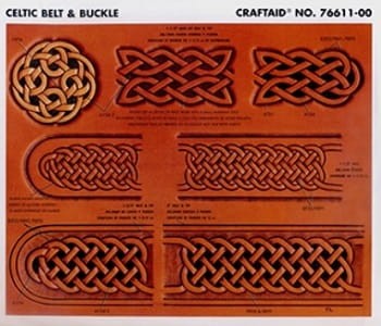 WZORY CELTYCKIE CRAFTAID® nr 76611, wzornik do zdobień