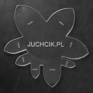 Wzornik zakończeń pasów, english point