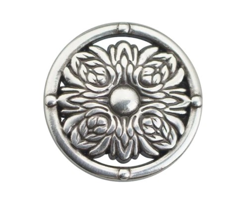 Concho 28 mm, Ornament kwiatowy