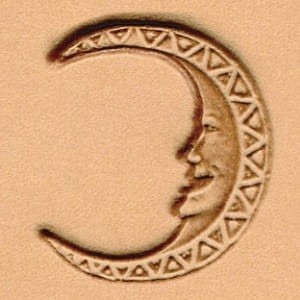 Stempel 30 x 25 mm, Księżyc 