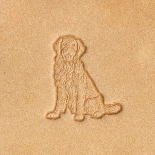 Stempel 30 x 25 mm, Golden Retriever
