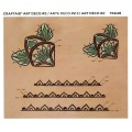 ART DECO 2 CRAFTAID® nr 76648, wzornik do zdobień