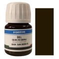 Giardini DULL Edge Paint 30 ml, ciemnobrązowa