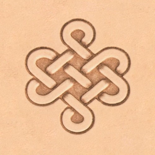 Stempel 30 x 25 mm, Plecionka celtycka, węzeł
