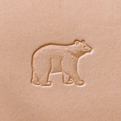 Stempel 30 x 25 mm, Niedźwiedź