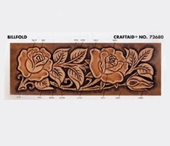 RÓŻE CRAFTAID® nr 72680, wzornik do zdobień