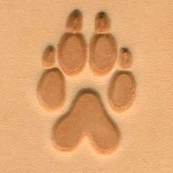 Stempel 30 x 25 mm, Wilczy trop