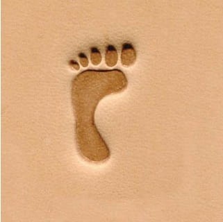Stempel 30 x 25 mm, Stopa, lewa