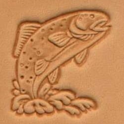 Stempel 30 x 25 mm, Pstrąg